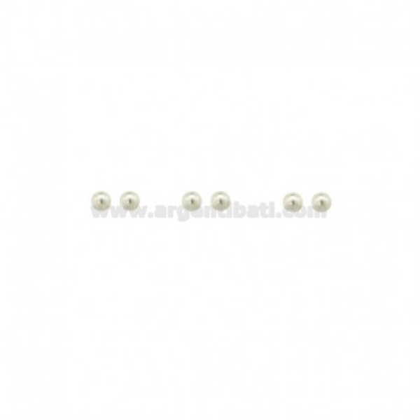 ORECCHINI PERLA A LOBO 3 COPPIE IN ARGENTO RODIATO TIT 925
