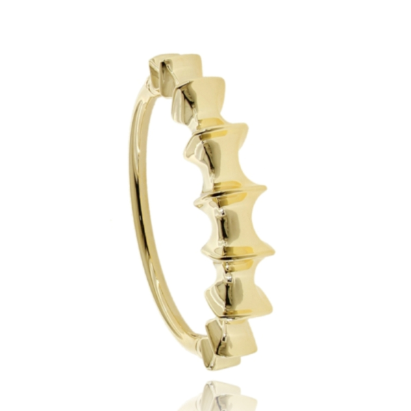 BRACCIALE RIGIDO SEGMENTI IN ARGENTO TIT 925
