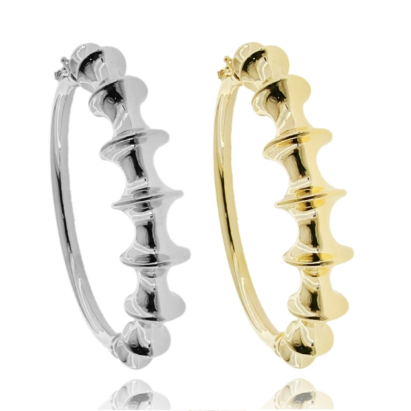 BRACCIALE RIGIDO BRUCO IN ARGENTO TIT 925