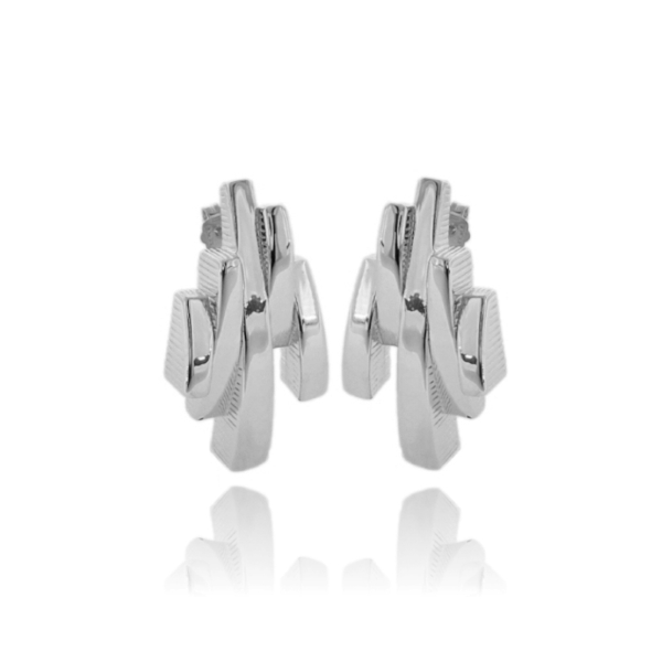 ORECCHINI ARMONICA IN ARGENTO TIT 925 