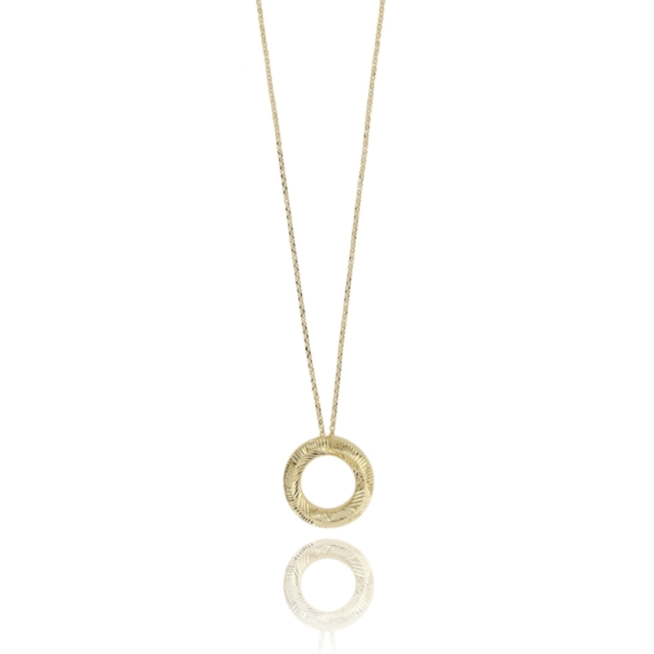 COLLANA ROLO' CM 40 CON POLO PICCOLA PENDENTE IN ARGENTO TIT 925