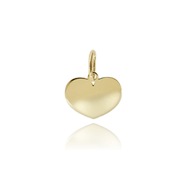 CIONDOLO CUORE TAGLIO LASER IN ARGENTO TIT 925‰