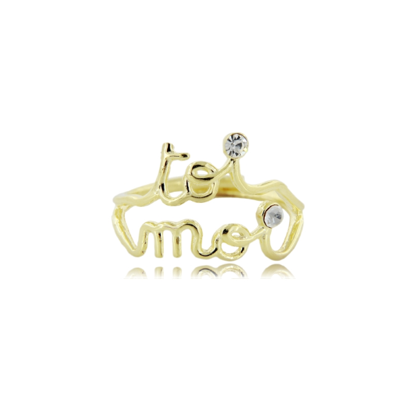 ANELLO TOI MOI IN ARGENTO TIT 925‰ MISURA REGOLABILE