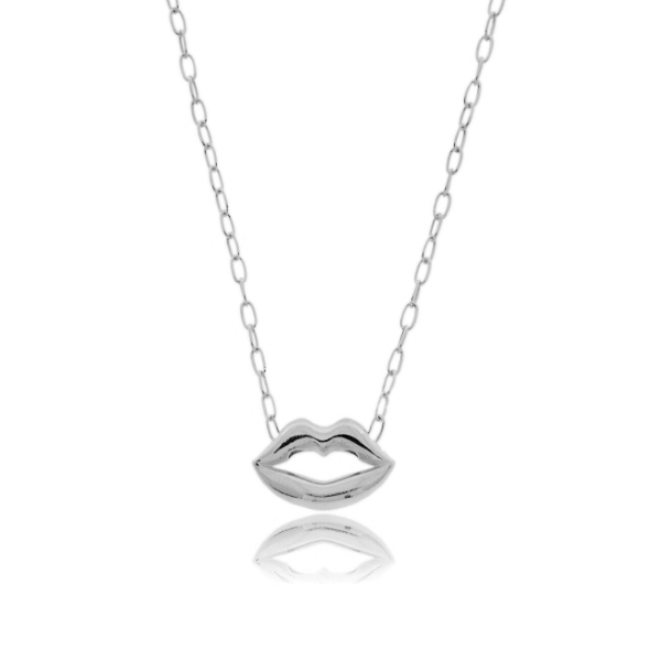 COLLANA FORZATINA CON BOCCA IN ARGENTO TIT 925 