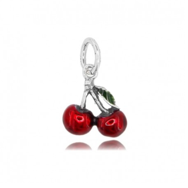 CIONDOLO CILIEGE MM 17X14 IN ARGENTO MICROFUSO E BRUNITO TIT 800