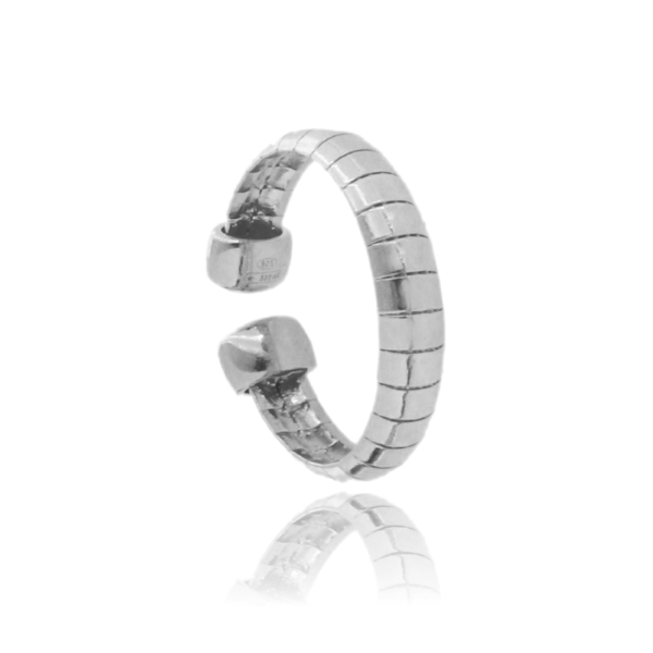 ANELO FASCIA MM 4,5 IN ARGENTO TIT 925 MISURA REGOLABILE