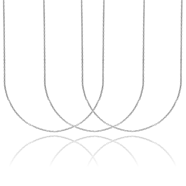 CATENA FORZATINA MM 1,4 PZ 3 IN ARGENTO TIT 925