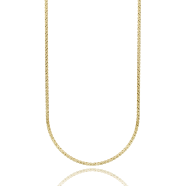 COLLANA SEMIRIGIDA INFINITO MM 4 IN ARGENTO TIT 925 CM 38-43