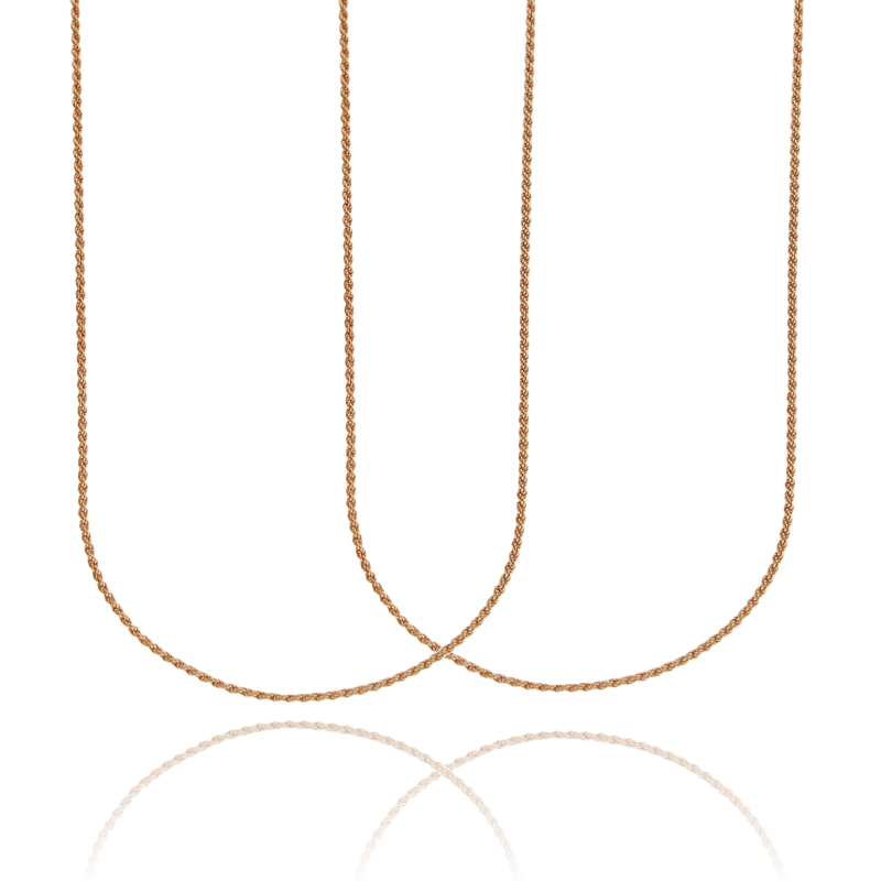 CATENA FUNETTA MM 1,6 PZ 2 IN ARGENTO TIT 925‰
