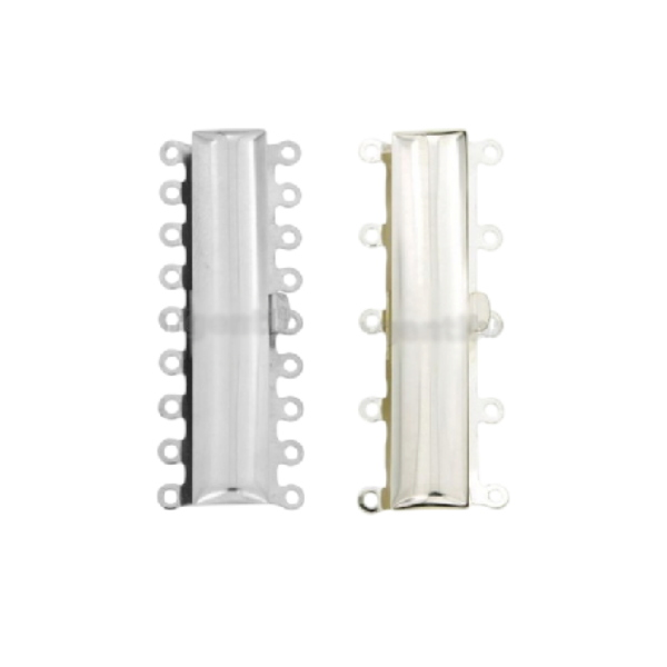 CHIUSURA CASSETTA LISCIA IN ARGENTO TIT 925