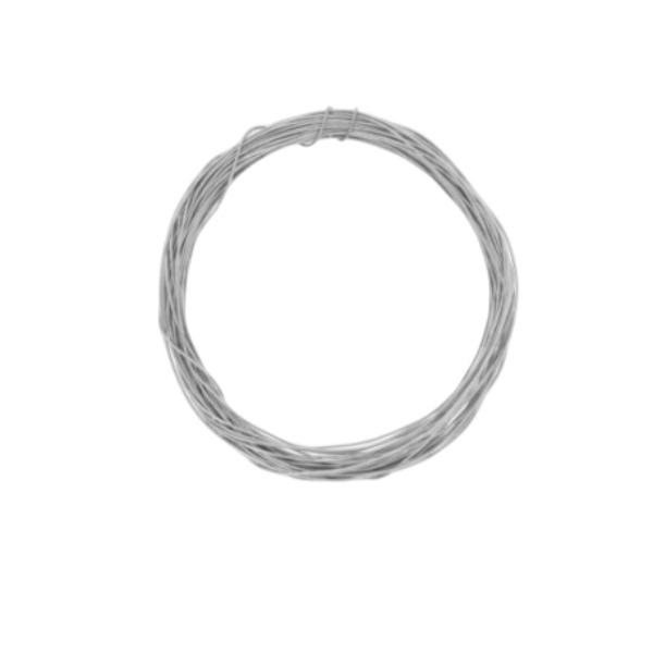 MATASSA FILO MODELLABILE IN ARGENTO IN ARGENTO RODIATO TIT 925