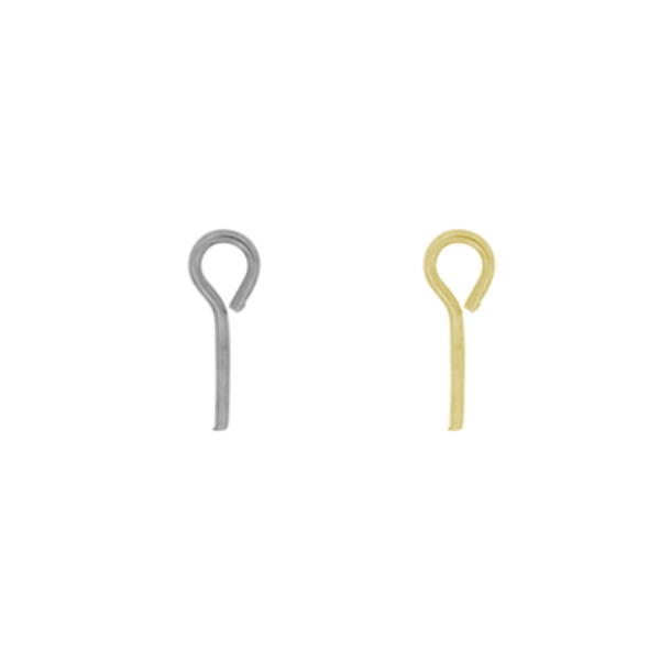 PERNO MM 9X3,3 FILO MM 0,8 IN ARGENTO TIT 925