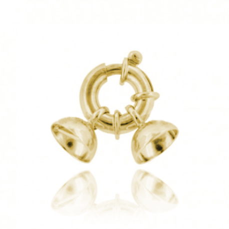 ANELLO A MOLLA INTERNO TUBO Ø 3,5 MM CON COPPE IN ARGENTO TIT. 925‰