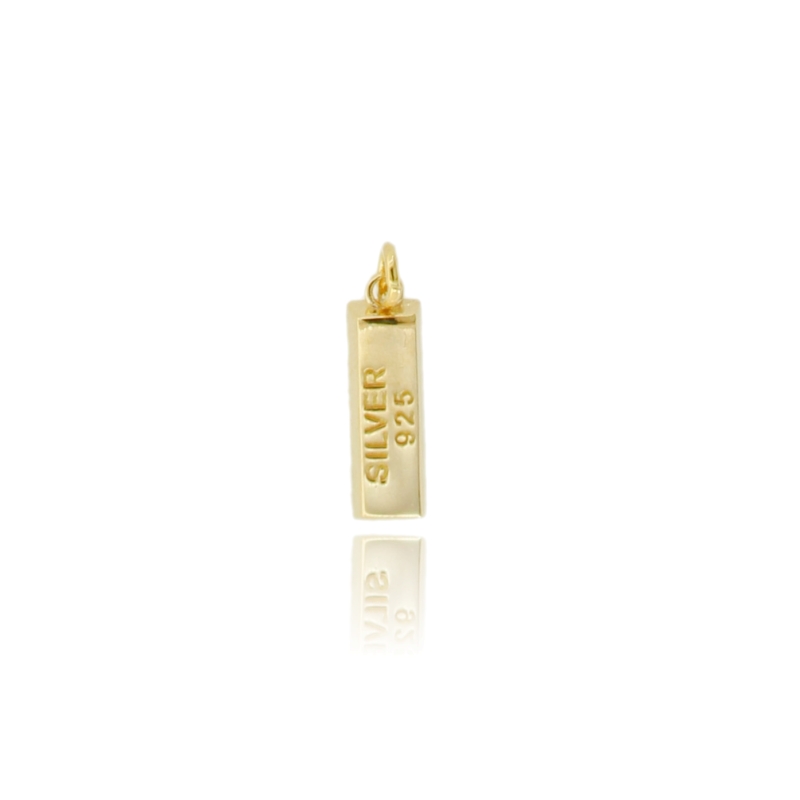 CIONDOLO LINGOTTO SILVER 925 MM 22X7 IN ARGENTO TIT 925