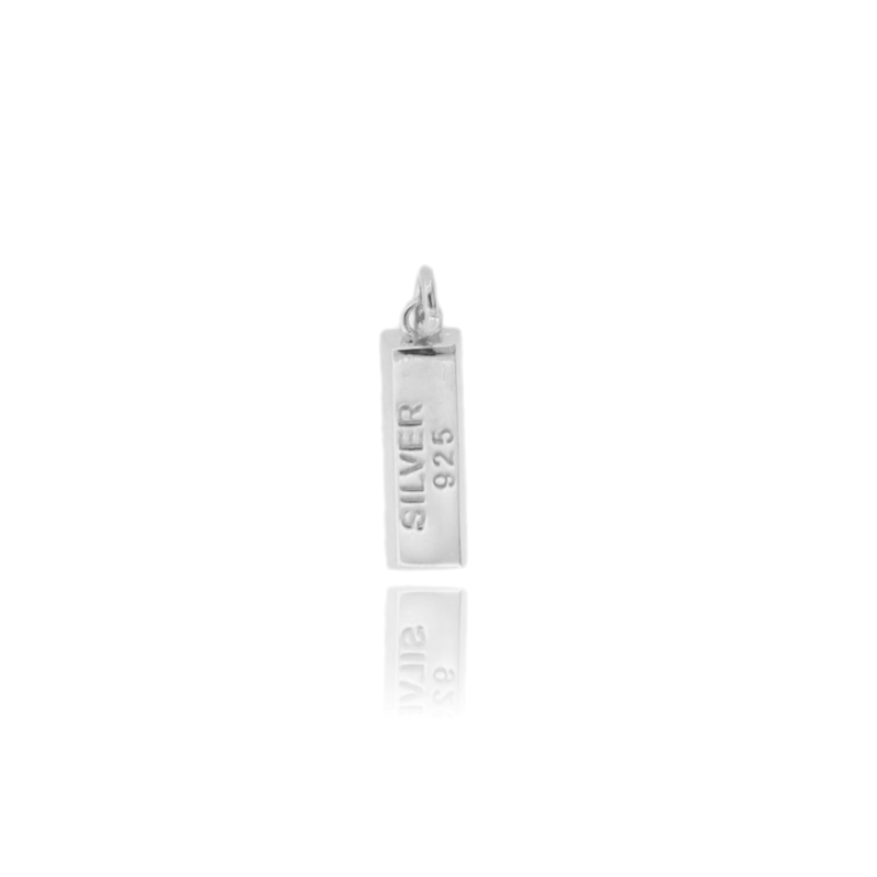 CIONDOLO LINGOTTO SILVER 925 MM 22X7 IN ARGENTO TIT 925