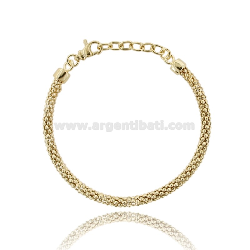 BRACCIALE POP CORN MM 4,5 IN ARGENTO TIT 925 CM 17-19