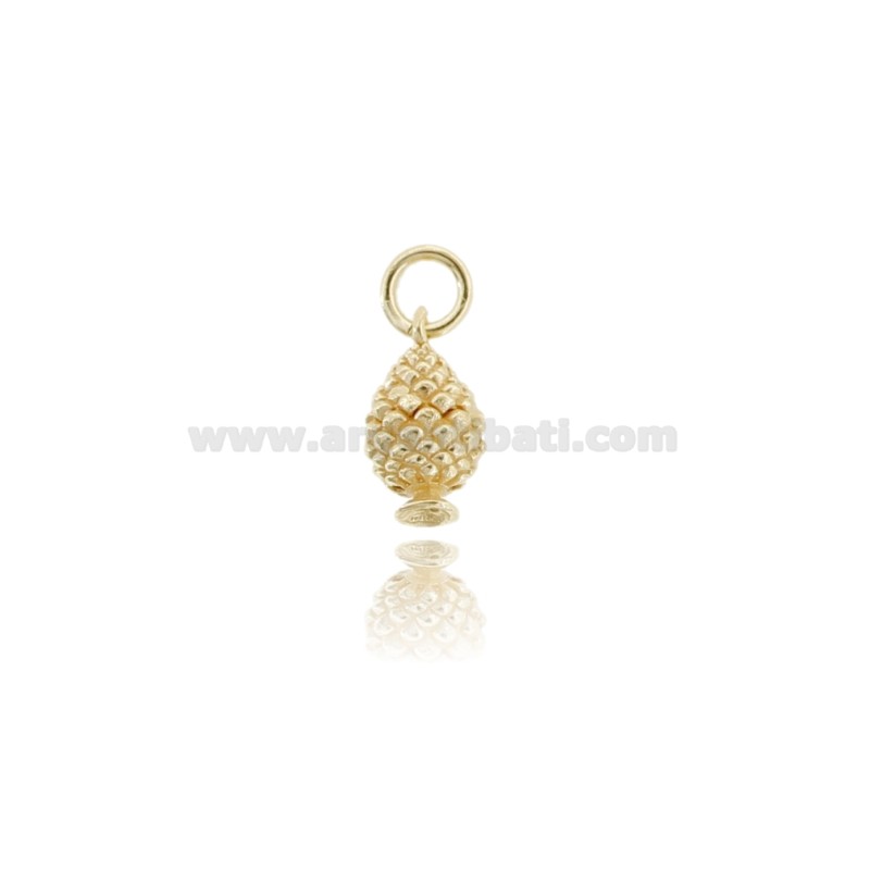 CIONDOLO PIGNA SICILIANA MM 18X10 IN ARGENTO MICROFUSO TIT 925
