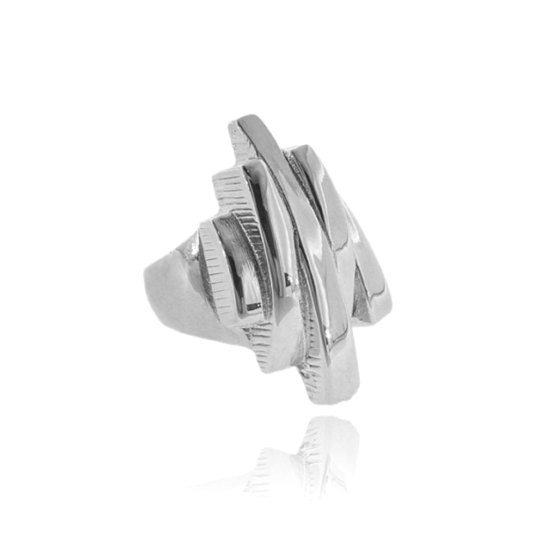 ANELLO ARMONICA IN ARGENTO TIT 925