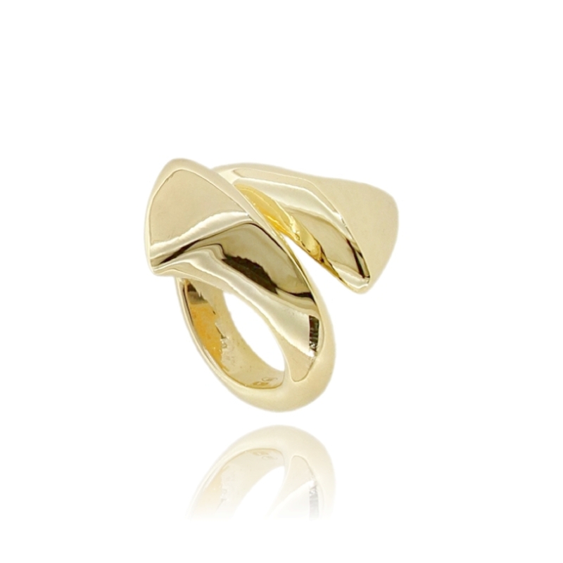 ANELLO CONTRARIE IN ARGENTO TIT 925 MISURA REGOLABILE
