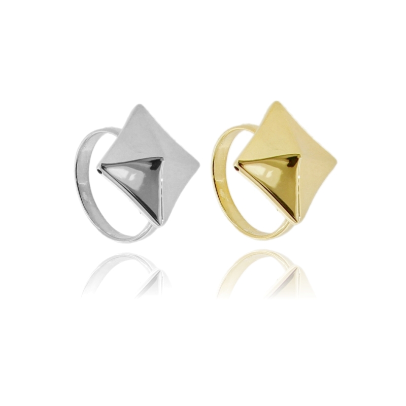 ANELLO BORCHIA IN ARGENTO TIT 925 MISURA REGOLABILE