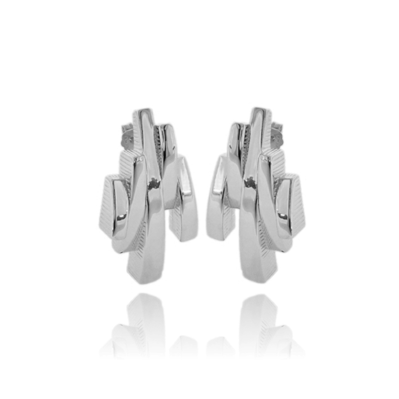 ORECCHINI ARMONICA IN ARGENTO TIT 925