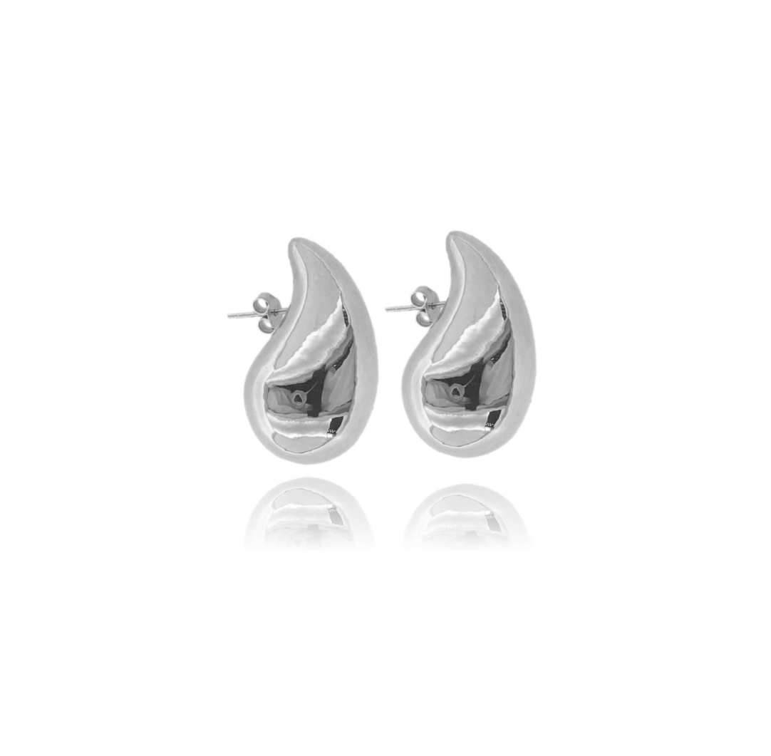 ORECCHINI A GOCCIA ELETTROFORMATI IN ARGENTO TIT 925