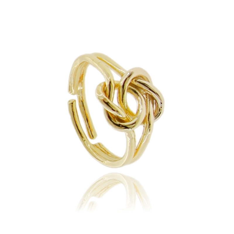 ANELLO NODO IN ARGENTO TIT 925 MISURA REGOLABILE