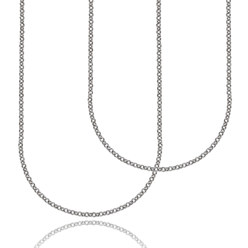 CATENA ROLLO' MM 2.5 PZ 2 IN ACCIAIO