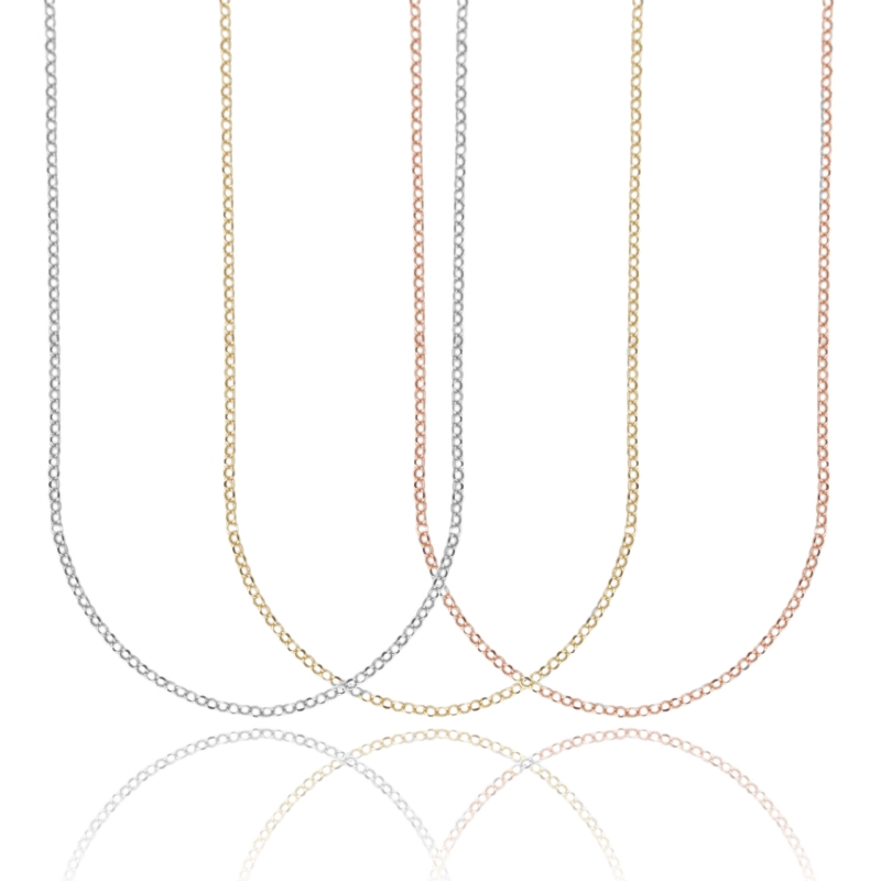 CATENA ROLO' DIAMANTATA MM 2 PZ 3 IN ARGENTO 925‰