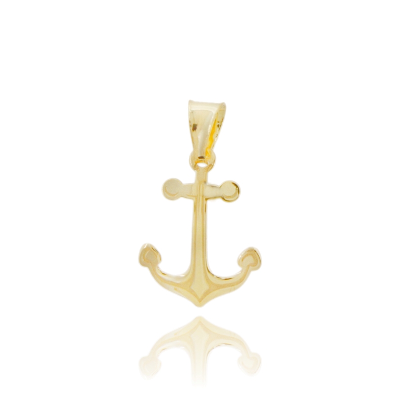 CIONDOLO SIMBOLO MARINARO IN ARGENTO PLATINATO TITT 925