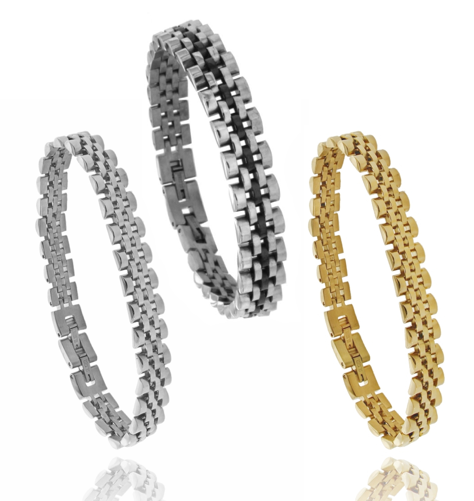 BRACCIALE MAGLIA JUBILEE MM 10 IN ACCIAIO