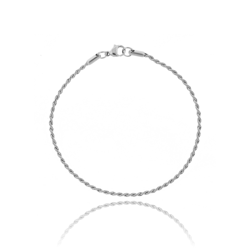 BRACCIALE FUNETTA IN ACCIAIO