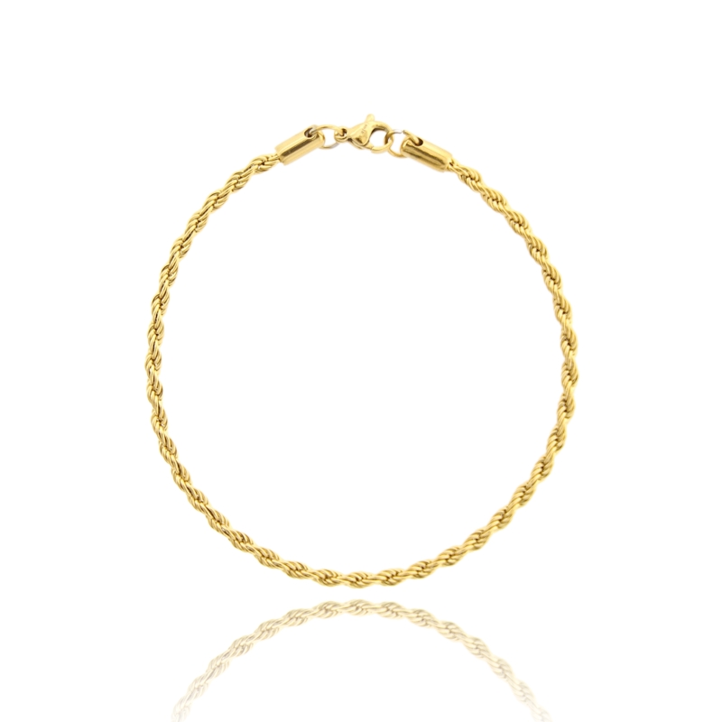 BRACCIALE FUNETTA IN ACCIAIO