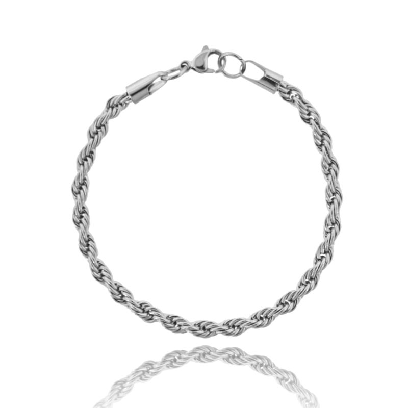 BRACCIALE FUNETTA IN ACCIAIO