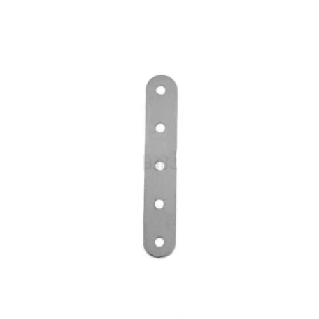 DISTANZIATORE A LASTRA MM 24X9 PER COLLANE O BRACCIALI A 5 FILI IN ARGENTO RODIATO TIT 925
