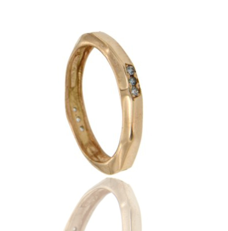 ANELLO IN ARGENTO TIT 925 CON ZIRCONI