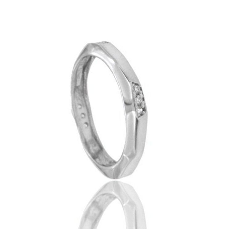 ANELLO IN ARGENTO TIT 925 CON ZIRCONI