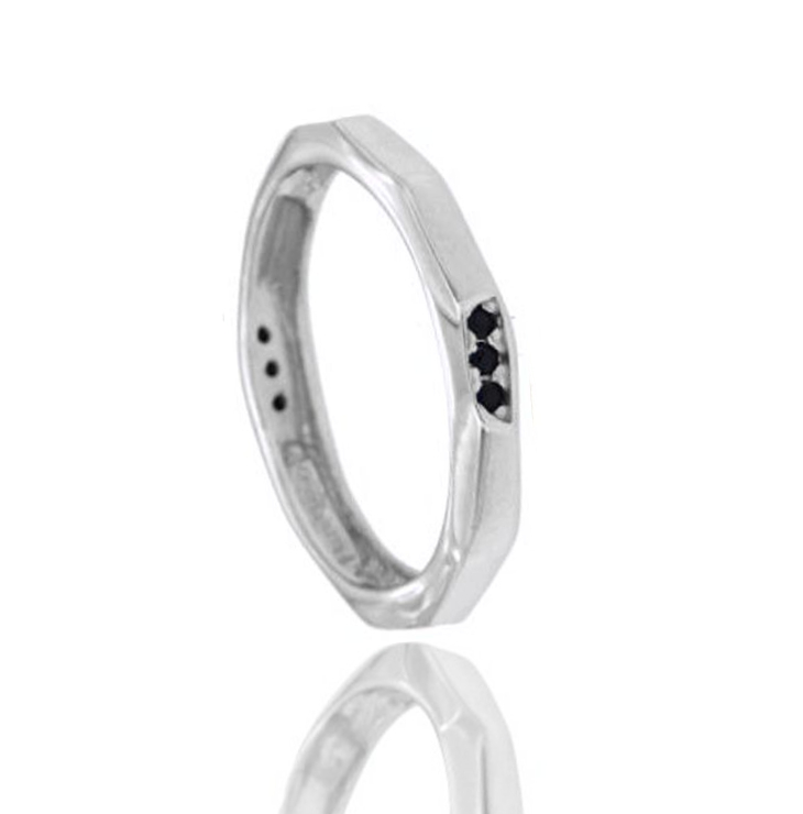 ANELLO IN ARGENTO TIT 925 CON ZIRCONI